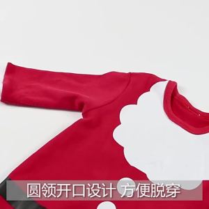 Autumn and Winter Christmas Baby Jumpsuit Baby Clothes Long Sleeve Newborn Rompers Baby Christmas Clothing