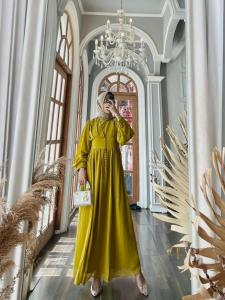 GAMIS CERUTY BABYDOLL PREMIUM IMPORT / GAMIS VIRAL 2024 / DRESS KONDANGAN WANITA ELEGAN / DRESS POLOS FULL PURING WANITA TERBARU / DRESS CANTIK KEKINIAN / GAMIS IBU-IBU MODEL SEKARANG / MIDI DRESS CERUTI POLOS /