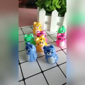 15 Pcs Mini Cartoon Tumbler Kids Party Bulk Toys Birthday Gift Giveaway Pinata Filler Easter Christmas Carnival Party Favor Pack