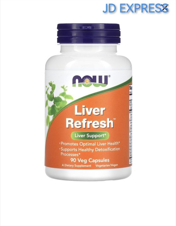 Liver Refresh, 90 Veg Capsules [NOW] | Lazada PH