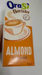 Nước uống Barista hạnh nhân 1L/hộp (orasi Barista Almond) nhập khẩu Malaysia