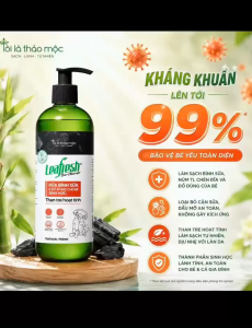 Nước Rửa Bình Sữa Leafresh Bio-Cleanser 750ml – Làm Sạch Cặn Sữa Núm Ti Và Dụng Cụ Ăn Dặm Bé
