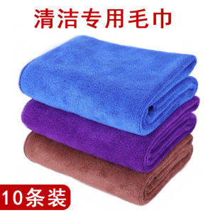 ผ้าขนหนูทําความสะอาดในครัวเรือนการดูดซับที่แข็งแกร่งไม่มีการส่องร้านอาหารห้องครัวทําความสะอาดเคาน์เตอร์บาร์ผ้าปูโต๊ะ โพลีเอสเตอร์ เส้นใยไนลอน