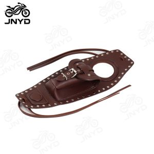 JNYD Motorcycle Fuel Tank Cover Panel Pad Bib Bag Pouch PU Leather For Harley Sportster 883 XL1200