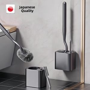 Gap-free Wall-mounted Toilet Brush Set