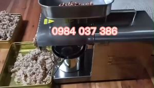 [Hàng Cao Cấp] Máy ép tinh dầu lạc dầu gấc dầu dừa sachi macca vừng đỗ tương óc chó
