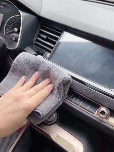 Car Washing Towel Soft Microfiber Traceless Super Absorbent Double Layer Thicken Rag High-density Soft Towel Auto Care Tool Drying Polishing Rag Auto Care WashTowel