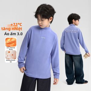 Áo Thun Tay Dài Thoải Mái Cho Bé Trai
