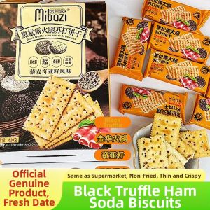 MIBAZI | Black Truffle Ham Saltine Biscuits 620g