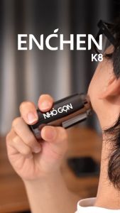 Máy cạo râu mini Enchen K8 đầu cạo 2D chống nước 18 lưỡi dao tự mài - BH 12 tháng