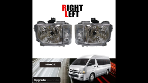 TOYOTA HEAD LIGHT / YCD-H023L / YCD-H023R  2014-2024 HIACE HEAD LIGHT ELECTRIC WHITE BOTTOM / ILAW NG SASAKYAN / HIGH QUALITY LED