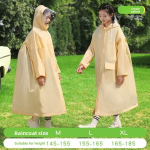 KeyRu | Rainproof Raincoat for Teenagers and Children with Backpack Pouch