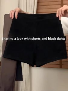 Elegant Stylish High-Waisted Slim Fit A-Line Sport Shorts