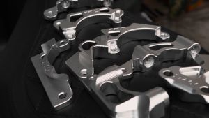 TRC Racing 2 POT Honda Wave 125 / XRM 125 Brake Caliper Bracket CNC 8031