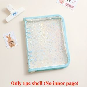 Binder Photocards Cover A5 Kpop Loose-leaf Collect Book Photo Cards Album Storage Book Stationery Birthday Gifts Holder Notebook