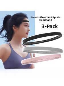 Sports Sweat Absorbent Headband Womens Running Special Summer Anti-Sweat Hairband New 2023 Short Hair Use Headwear