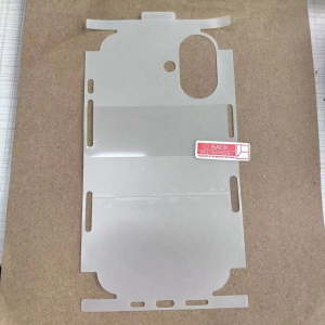 Hydrogel Film for iPhone 16 Series Soft Flexible Full Coverage Rear & Side Frame Protector Anti-Scratch Clear Protective Skin