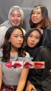 TRUEVE Volupte Glossy Lip Shine - 3in1 Innovative Hybrid Lip Shine 5 HD Colors Merawat Melembapkan Lip Barrier (Ceramide + Hyaluronic Acid + Vit E) Comfort Lip Glaze | Tinted Lip Balm | Bibir Sehat | Plump | Lip Therapy | Hydrating