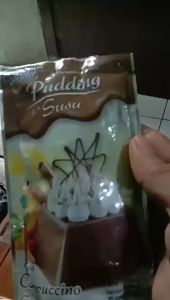 2 BUNGKUS TERMURAH PUDING SUSU NUTRIJELL RASA STAWBERRY