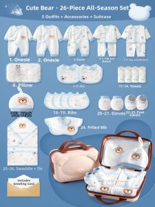 Infant Clothing Gift Box Newborn Pre-birth Package