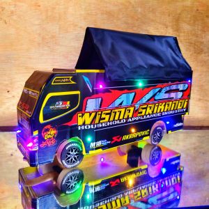 PROMO TRUK OLENG MURAH FULL LAMPU DAN TERPAL