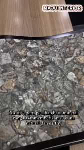 Wallpaper Dinding Batu Granit Marmer Abstrak Modern Minimalis