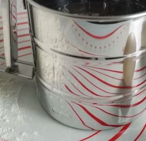 ILU733 AYAKAN TEPUNG SEMI OTOMATIS BAHAN STAINLESS STEEL