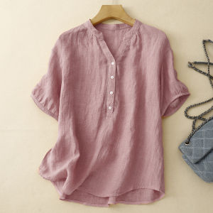 Moxueer | Elegant Stylish Womens Summer Short Sleeve Shirt