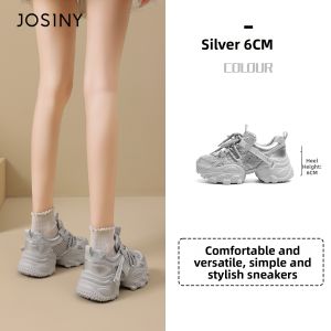 Josiny | Thick Sole Lightweight Increase Height Dad Shoes