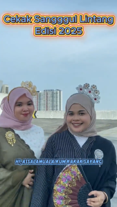Livas Cekak Sanggul Lintang Gandik Half Diamond Merdeka Traditional Headband Pearl Dokoh Classic Fashion Accesories Bridesmaid