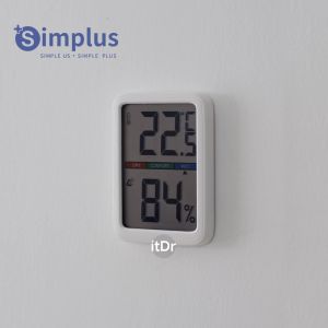 Inssa x Simplus Dehumidifier 1L Water Tank Intelligent Humidity Monitoring Low Noise Energy Saving