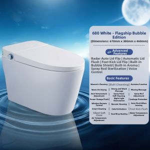 TEM | Foam Shield Lightweight Smart Toilet