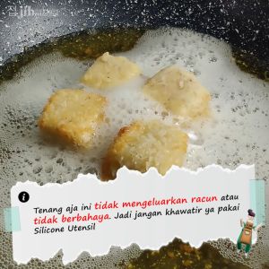 JIB Silicone Utensil: Spatula Silicone Masak Berkualitas