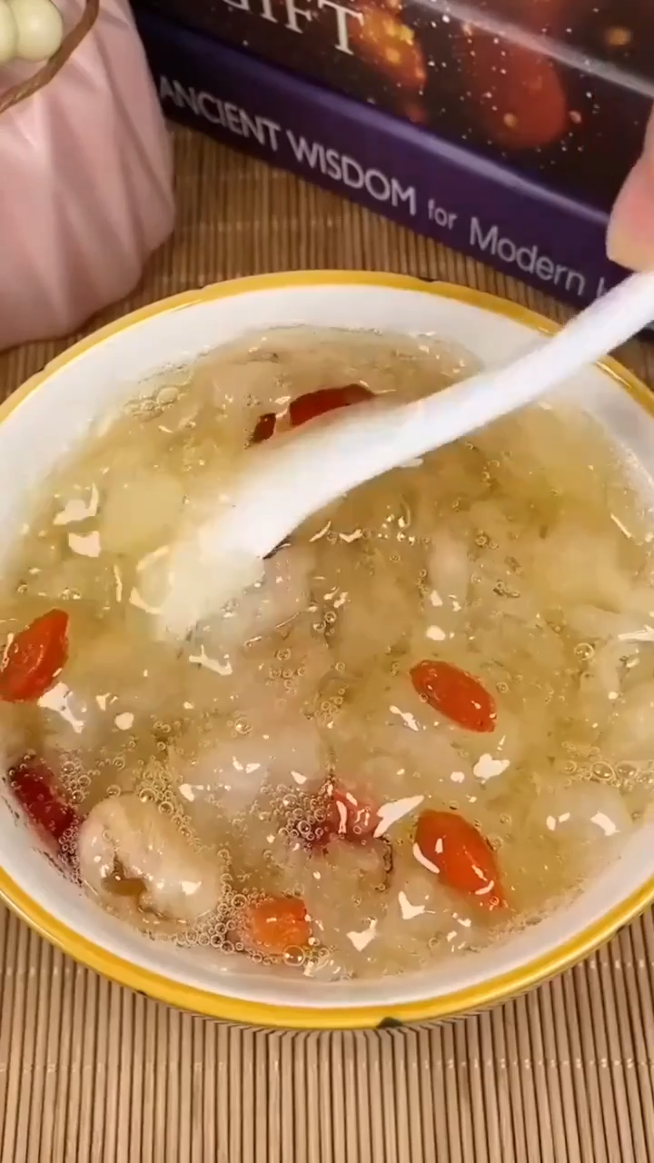 6Pcs/Box Bird Nest Drink Instant Bird Nest Porridge With White Fungus Ready To Eat