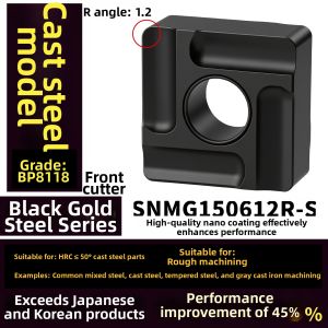 TourMate | Square Grooving Lathe Insert for Steel and Aluminum Machining
