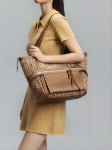 Woven Resort Tote Bag
