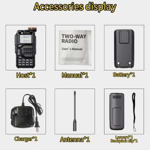 Motorola two way radio walkie talkie long range 20km X8 10W High-power 200 Channels 5500mAh High Battery capacity TYPE-C Charging IP54 Waterproof Dustproof Indoor/Outdoor Audio Walkie-Talkies