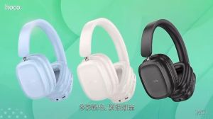 Hoco W51 หูฟังบลูทูธครอบหู Headphones Bluetooth headset BT V5.3 ใช้ได้ต่อเนื่อง46ชม. (แท้100%)