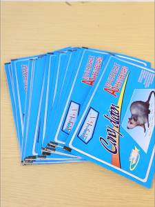 80PCS Free Shipping Large Mouse Rat Sticky Mouse Glue Mouse Board Bait Trap Mouse Rat Glue Foldable Non-Toxic Rodent Control for Home/Kitchen/Indoor Use 25x19cm