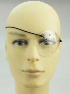 Miếng Đệm Mắt Bảo Vệ Sau Phẫu Thuật Bằng Laser Thoáng Khí Chống Bụi Chống Ánh Sáng Chống Nhòe Dây Đeo Co Giãn Dùng Một Lần