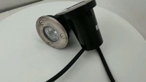 4 cái LED Đèn âm đất 5 Wát COB đèn cây ngoài trời mặt đất tại chỗ cảnh quan vườn vuông đường dẫn âm xuống sân 85-265V DC12V IP66