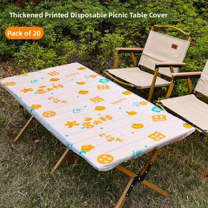 YUHANG | Disposable Food-grade Thick Tablecloth with Elastic Band