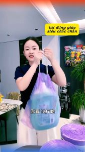 Túi rác thơm tự hủy cuộn 50 túi – khử mùi hiệu quả chống côn trùng siêu dai dễ buộc không rò rỉ