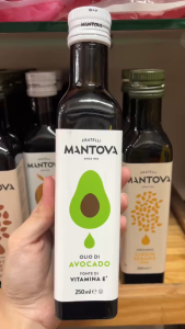 Date 04/29 Dầu trái bơ Avocado Oil Mantova 250ml - Avocado Oil Mantova 250ml