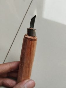pisau pinset seset kulit cukrik kecil