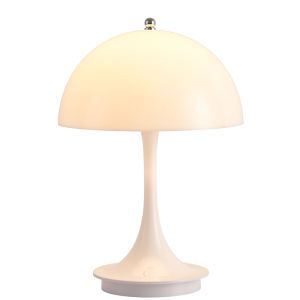 DGY | Creamy Mushroom Style Retro Bedside Lamp