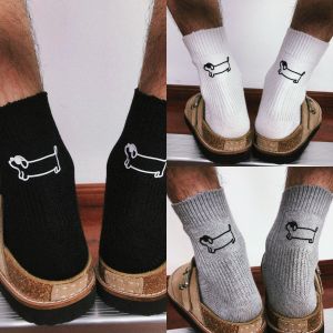 TREETALLIFE Art Student Mens Womens Thin Cotton Socks Mid-Calf Summer Breathable Moisture Wicking Home Comfort Stockings