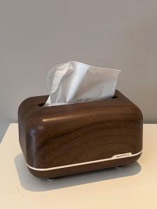 Creative Magnetic Absorption Tissue Box Storage Holder for Living Room Bedroom Bathroom High End Luxury Rectangular ABS Material