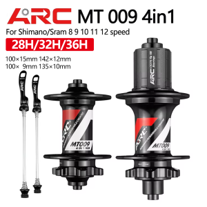 Cube ARC MT009 Bike Hub MTB Noisy Cube 28 32 36 Holes 6 Pawls HG MS XD 8-12 Speed Freehub Sealed Bearing Mountain Front Rear Hub