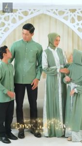 SARIMBIT LUBI 2025 PREMIUM TERBARU ERNAWA FAMILY WARNA SAGE ORI 100%